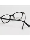 Glasses frame ML5173D 001 square horn rim Asian fit - MONCLER - BALAAN 4