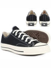 Chuck Taylor 70 All Star Canvas Sneakers Black - CONVERSE - BALAAN 3