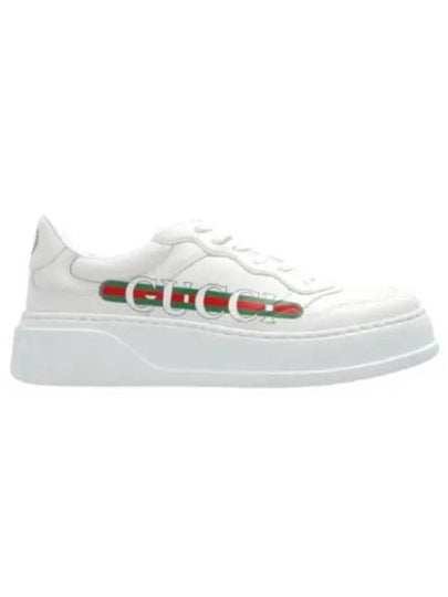 Demetra Chunky Low Top Sneakers White - GUCCI - BALAAN 2