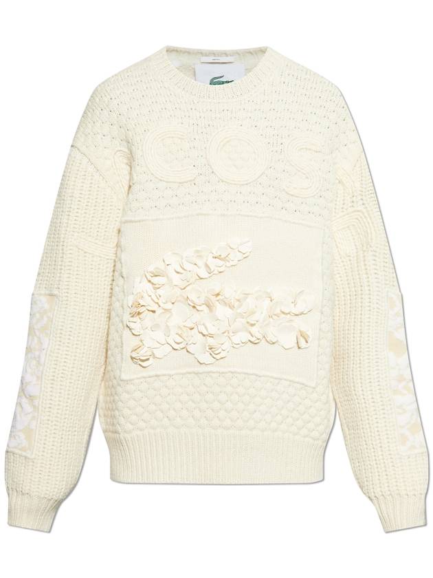 Lacoste Lacoste X Lemarié, Unisex, Cream - LACOSTE - BALAAN 1