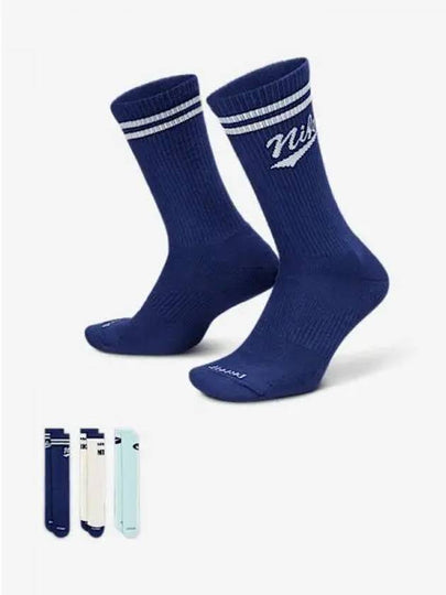 Everyday Plus Crew Socks 3 Pairs - NIKE - BALAAN 2