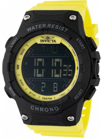 Invicta Racing Alarm Chronograph GMT Quartz Digital Black Dial Men's Watch 47527 - INVICTA - BALAAN 1