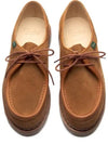 Michael Velor Suede Derby Brown - PARABOOT - BALAAN 4