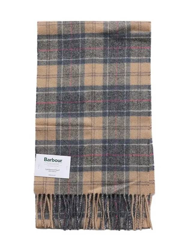 Tartan Check Muffler Beige - BARBOUR - BALAAN 6