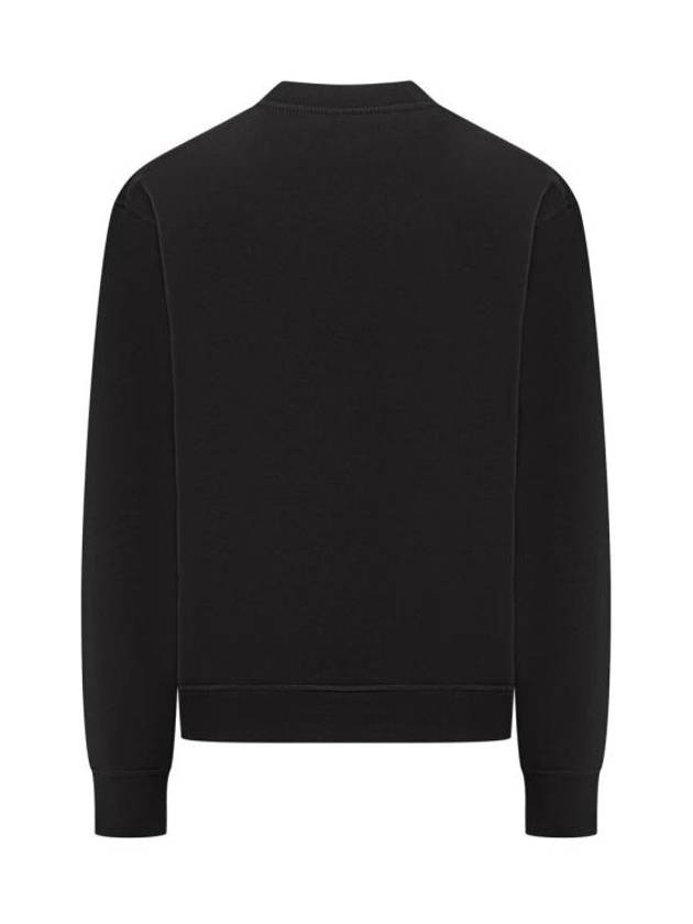 Red Maple Leaf Cool Fit Sweatshirt Black - DSQUARED2 - BALAAN 3