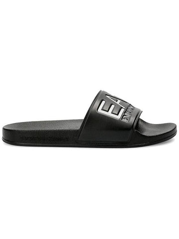 Armani EA7 Logo Sea World Slide Slippers XCP001 00002 - EMPORIO ARMANI - BALAAN 1