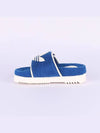 Adidas GG platform sandals blue - GUCCI - BALAAN 4