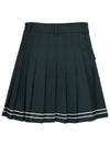 C23SSK012W Half Pleated Skirt Deep Green - CHUCUCHU - BALAAN 2