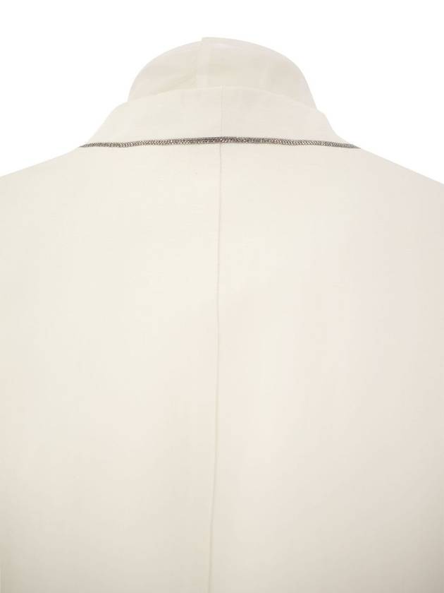 Jacket MH1262808 C600 WHITE - BRUNELLO CUCINELLI - BALAAN 5