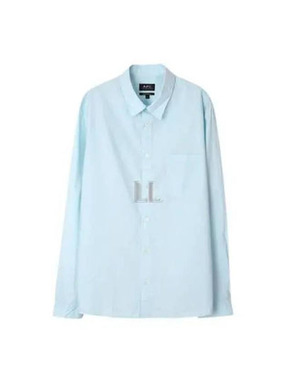 Clement Long Sleeve Shirt Pale Blue - A.P.C. - BALAAN 2