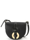 Daryl Small Saddle Shoulder Bag Black - CHLOE - BALAAN.