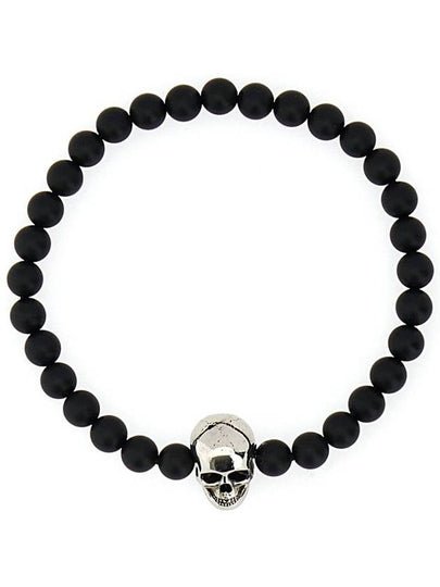 Skull Bracelet Black - ALEXANDER MCQUEEN - BALAAN 2