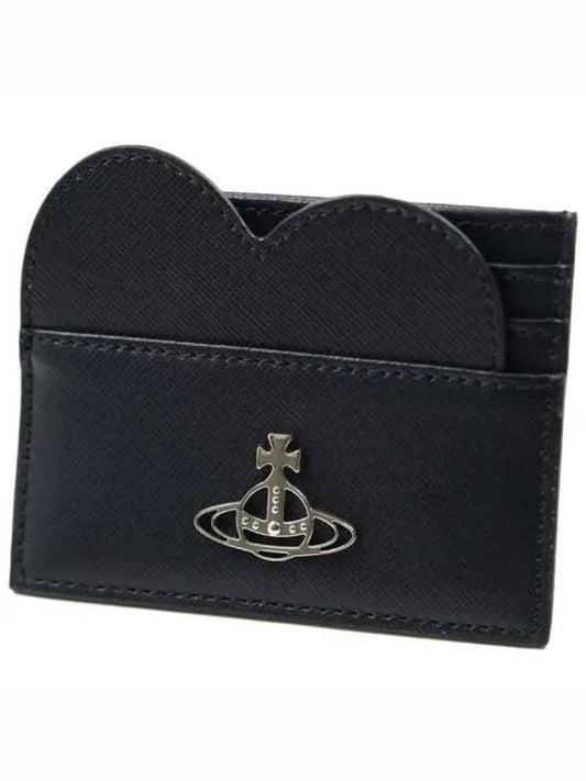 24 SAFFIANO HEART CARD HOLDER 51120006 L001N N402 - VIVIENNE WESTWOOD - BALAAN 1