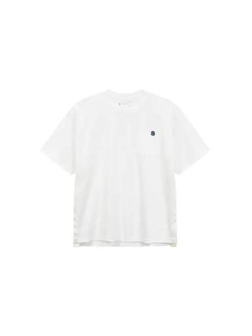 Men s Logo Pocket T Shirt White - SACAI - BALAAN 1