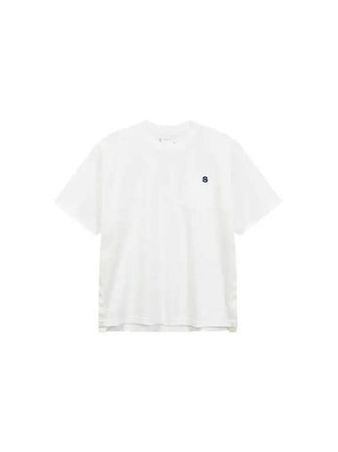 Men s Logo Pocket T Shirt White - SACAI - BALAAN 1