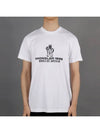 Genius 1952 Men s Logo Short Sleeve T Shirt Optical White - MONCLER - BALAAN 2