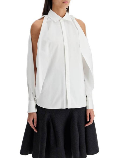 'blouse with balloon sleeves' - ALAIA - BALAAN 2