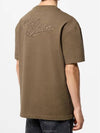 1AFXP3 Embroidered Signature Cotton T Shirt - LOUIS VUITTON - BALAAN 3