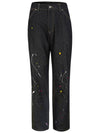 real denim pants painting Black Denim - COELONINE - BALAAN 2