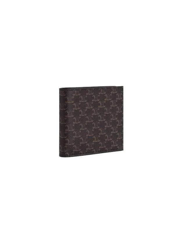 Logo Triomphe Bilford Half Wallet Black - CELINE - BALAAN 4