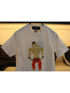 Men's Muscle Man Character Short Sleeve TShirt S74GC0940 - DSQUARED2 - BALAAN 3