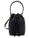 Mon Tresor FF Motif Leather Mini Bag Black - FENDI - BALAAN 2