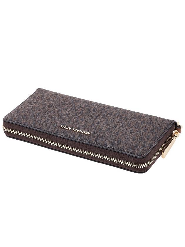 Large Logo Continental Long Wallet Brown - MICHAEL KORS - BALAAN 5