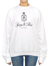 Brushed sweatshirt CR853WH3 WHITE Unisex - SPORTY & RICH - BALAAN 1