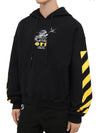 Men's Free Wizard Hoodie Black - OFF WHITE - BALAAN 3