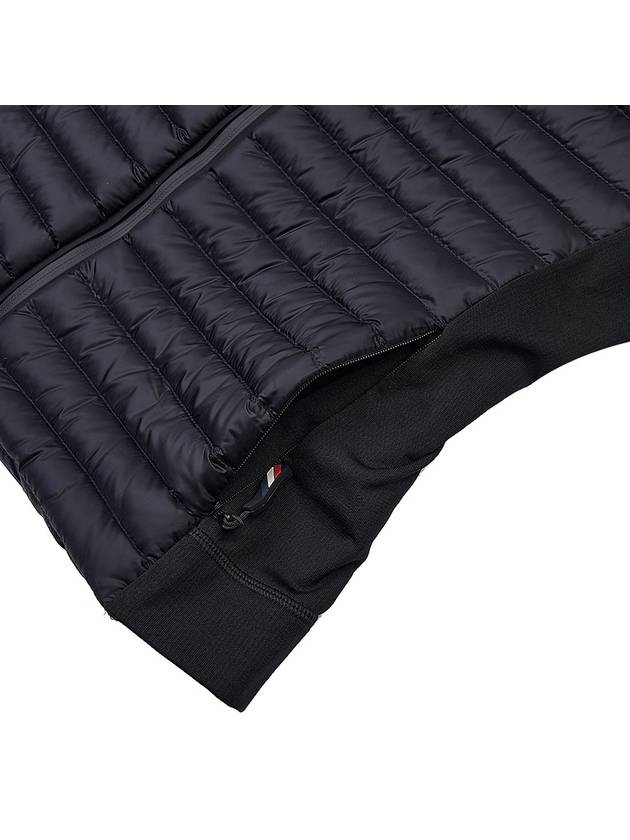 Women's Padded Zip-Up Jacket Black - MONCLER - BALAAN 8