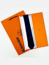 Pacone H Men s Tie Marine H036321T11 - HERMES - BALAAN 10