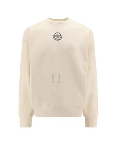 Genius Sweatshirt Ivory - MONCLER - BALAAN 2