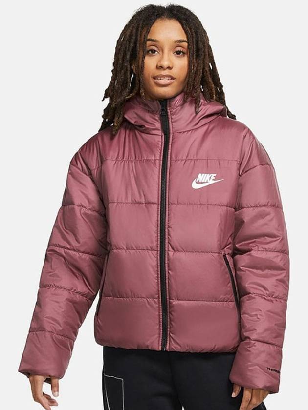 Padded Jacket DJ6996 667 Indie Pink WOMENS L Asian Fit - NIKE - BALAAN 1