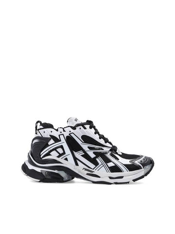 Men's Runner Low Top Sneakers White Black - BALENCIAGA - BALAAN 1