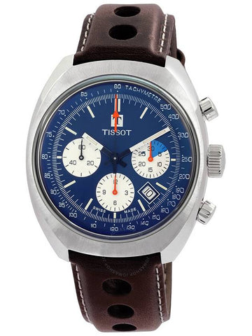 Tissot Heritage Chronograph Automatic Blue Dial Unisex Watch T124.427.16.041.00 - TISSOT - BALAAN 1