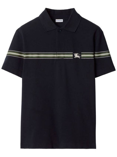 Burberry Striped Cotton Polo Shirt 8105139 - BURBERRY - BALAAN 2