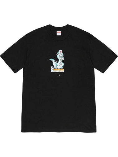 Dinosaur Tee Short Sleeve Black Dinosaur Tee - SUPREME - BALAAN 1