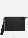 A5 Triangle Pouch Bag Black - DIOR - BALAAN 2