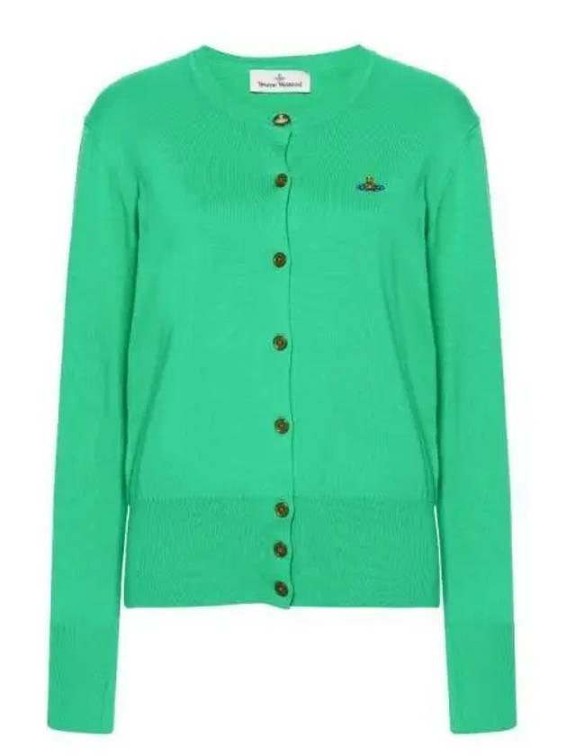 Bea Knit Cardigan Green - VIVIENNE WESTWOOD - BALAAN 2