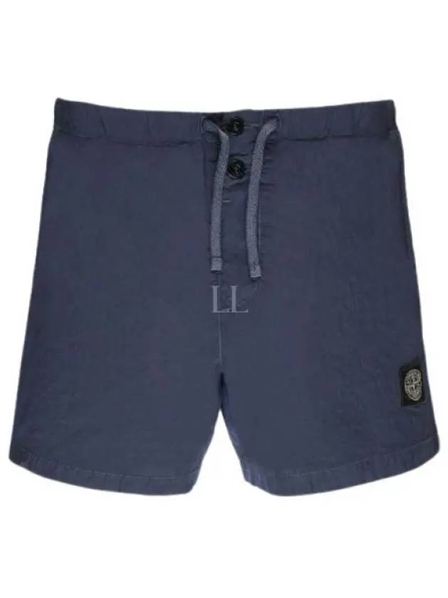 Swimming Nylon Trunk Shorts Avio Blue - STONE ISLAND - BALAAN 2