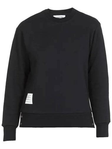 Center Back RWB Stripe Classic Loopback Crewneck Sweatshirt Navy - THOM BROWNE - BALAAN 1