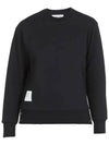 THOM BROWNE Classic Loopback With Center Back RWB Stripe Crewneck Sweatshirt Navy FJT070A 03377 415 - THOM BROWNE - BALAAN