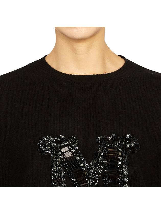 Palato Knit Top Black - MAX MARA - BALAAN 7