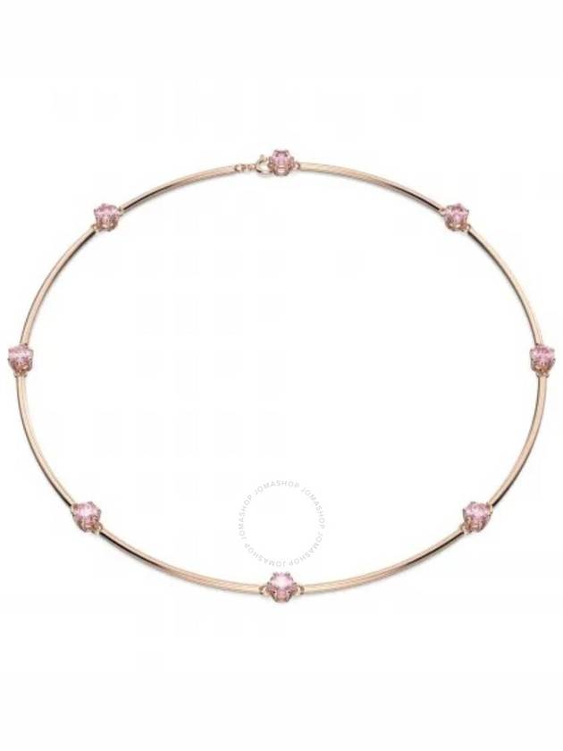 Swarovski Constella Rose Gold-Tone Plated Necklace - SWAROVSKI - BALAAN 1