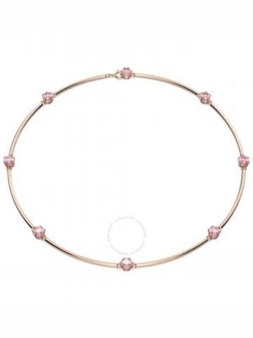 Swarovski Constella Rose Gold-Tone Plated Necklace - SWAROVSKI - BALAAN 1