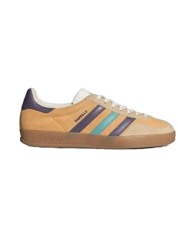 Gazelle Indoor Suede Low Top Sneakers Glow Orange - ADIDAS - BALAAN 1