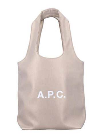 Ninon Small Tote Bag Light Beige - A.P.C. - BALAAN 1