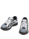 B30 Mesh Technical Fabric Low-Top Sneakers Blue Gray Black - DIOR - BALAAN 5