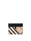 Snip Check Card Wallet Sand - BURBERRY - BALAAN 2