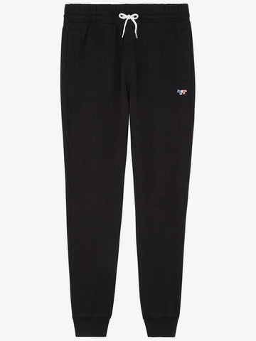 ZoZ Tricolor Fox Patch Jog Pants Black AM01300KM0001 BK - MAISON KITSUNE - BALAAN 1